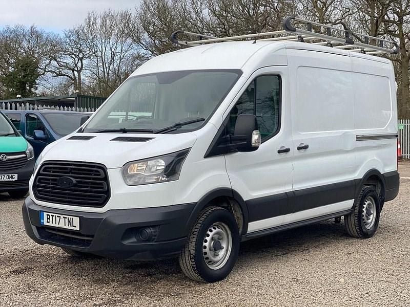 Used Ford Transit 130 HP (95 kW) 2017 White Van