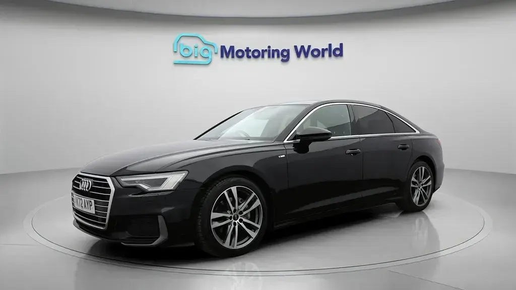 Begagnad Audi A6 S-Line 204 HK (150 kW) 2022 Svart Sedan
