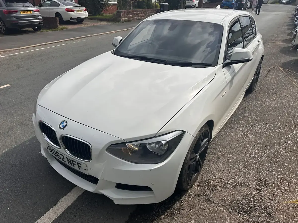 Used BMW 116 M Sport 134 HP (98 kW) 2012 White Hatchback