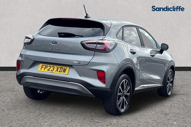 Used Ford Puma Titanium 125 HP (91 kW) 2023 Solar silver (premium paint) SUV