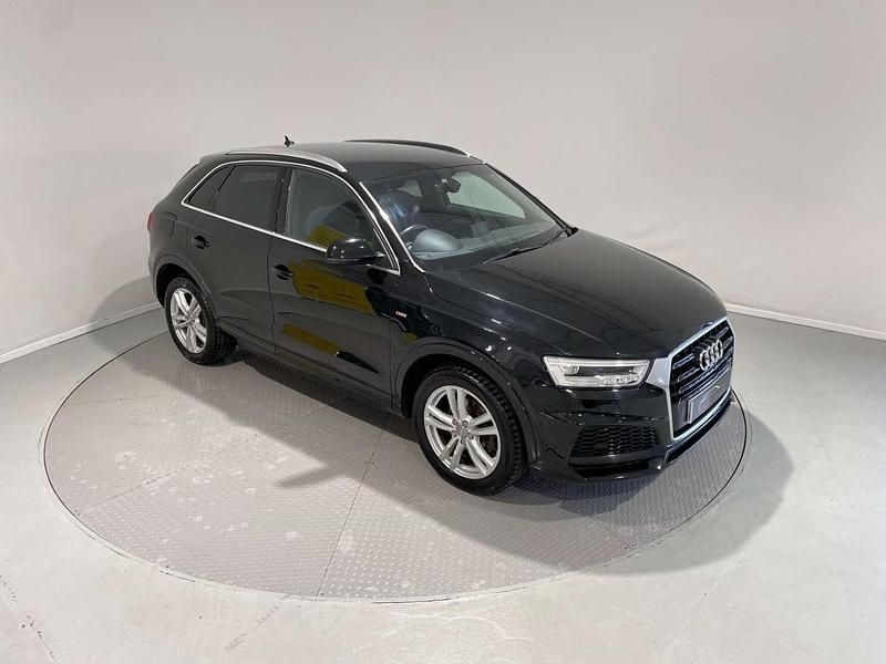 Used Audi Q3 S-Line 150 HP (110 kW) 2017 Black SUV