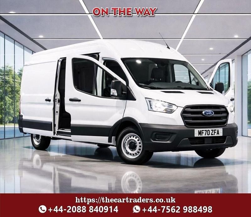 Used Ford Transit S 130 HP (95 kW) 2020 White Van