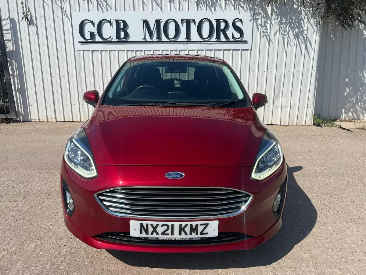 Used Ford Fiesta Titanium 2021 Red Hatchback