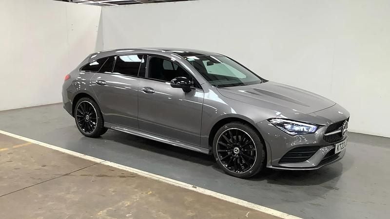 Grey Used 2023 Mercedes CLA250e AMG Line Premium Plus Sedan | £24,798 (Fair price) - Image 1/4