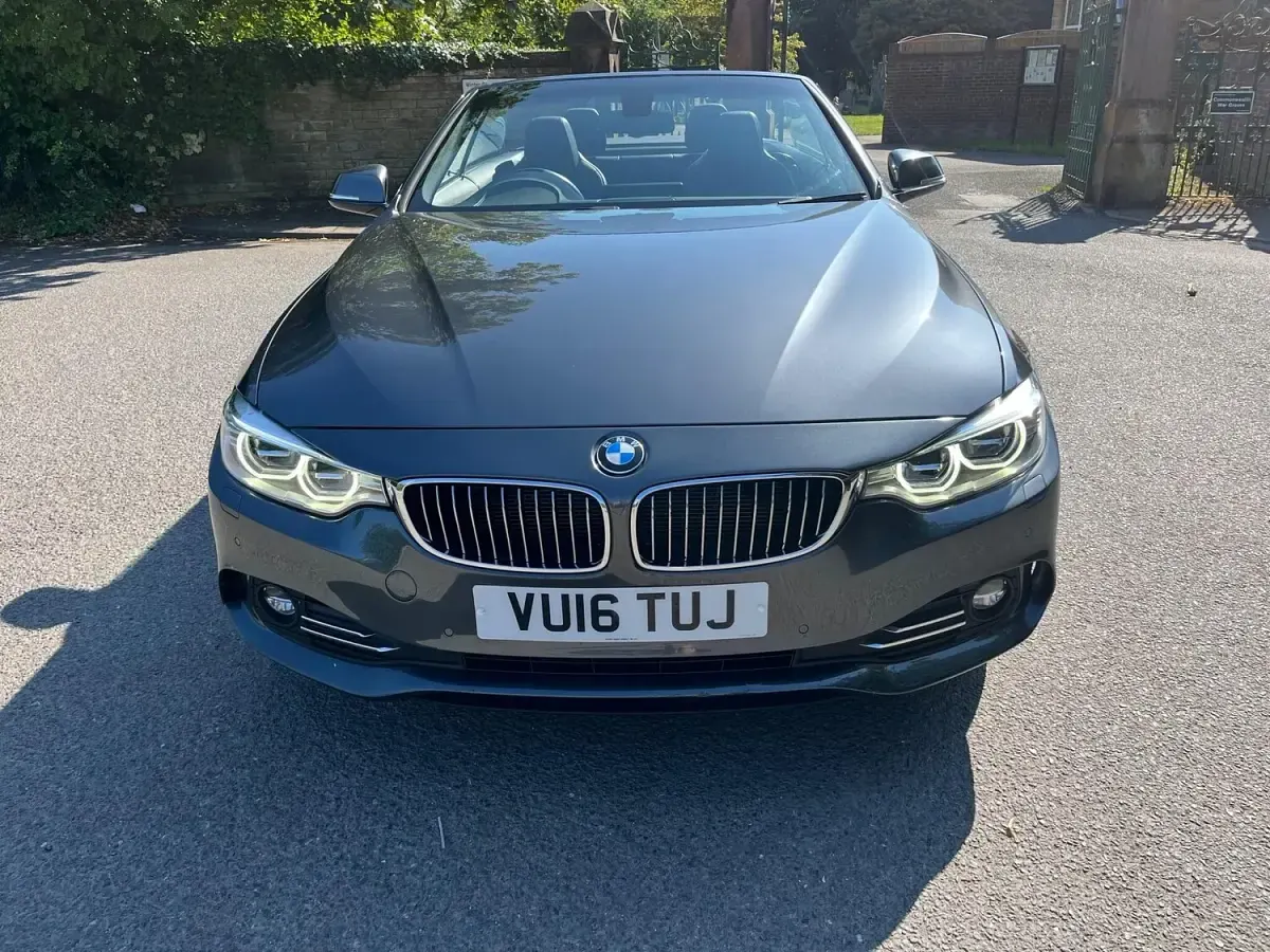 Used BMW 420 Cabriolet Luxury Line 190 HP (139 kW) 2016 Grey Cabriolet