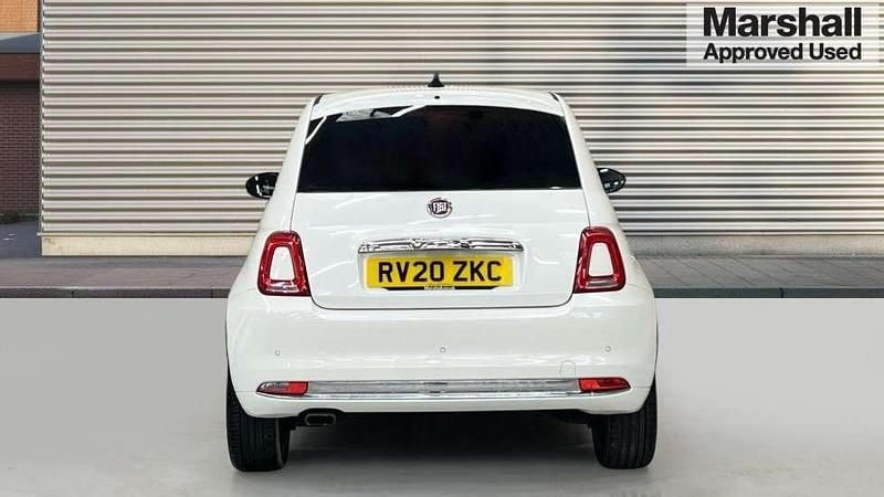 Used Fiat 500 Star 85 HP (62 kW) 2020 White Hatchback