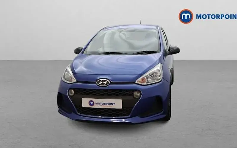 Used Hyundai i10 GO! 67 HP (49 kW) 2018 Blue Hatchback