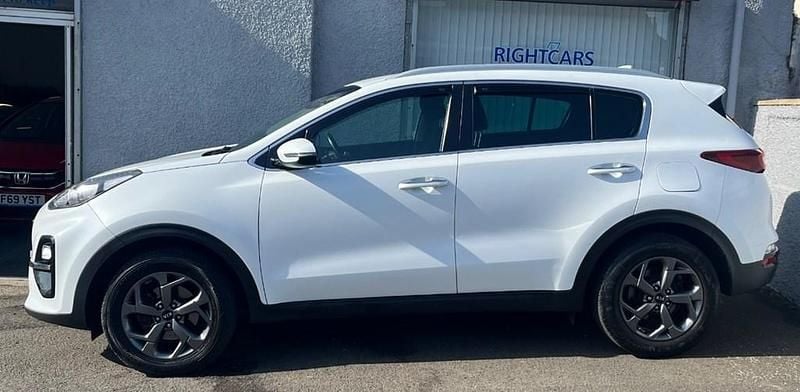 Used Kia Sportage 177 HP (130 kW) 2019 White SUV