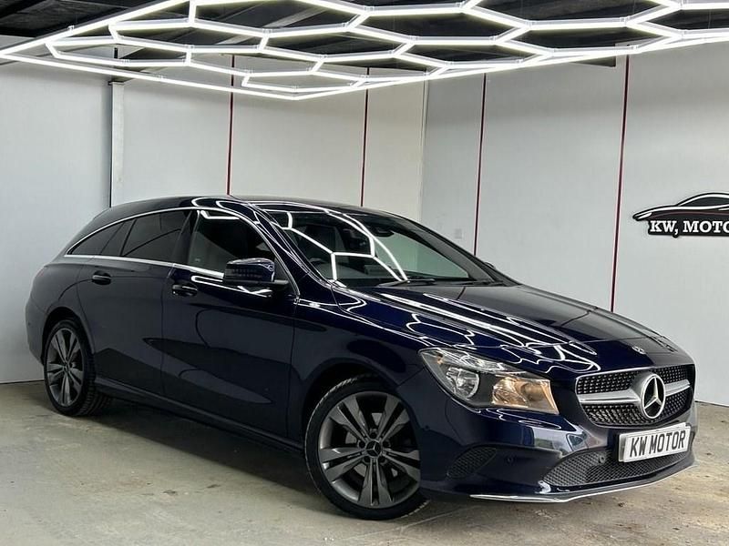 Blue Used 2018 Mercedes CLA220 Shooting Brake Estate | £10,984 (Fair price) - Image 1/4