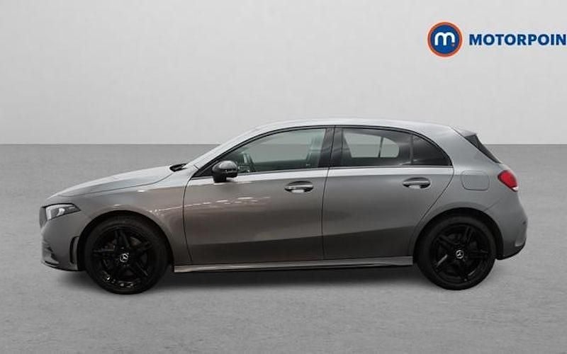 Used Mercedes A250 AMG line 218 HP (160 kW) 2021 Grey Hatchback