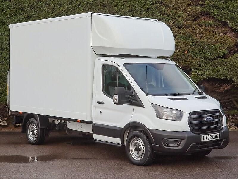 Begagnad Ford Transit 130 HK (95 kW) 2022 Vit Cab