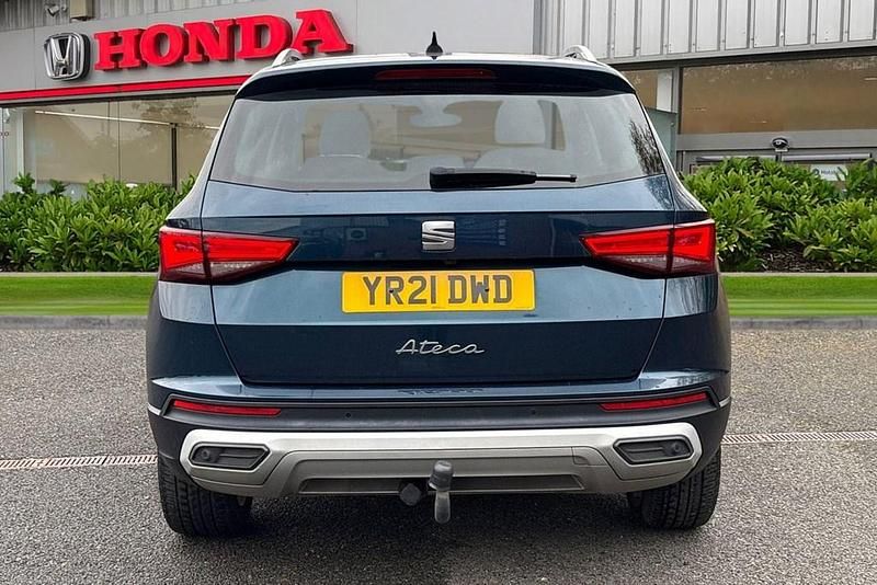 Usado Seat Ateca Xperience Lux 150 HP (110 kW) 2021 Azul SUV