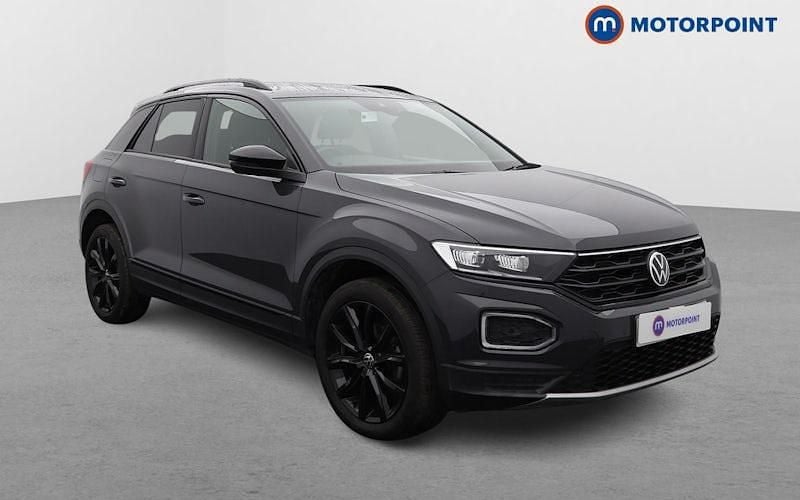 Grey Used 2021 VW T-Roc Black Edition SUV | £19,099 (Fair price) - Image 1/4