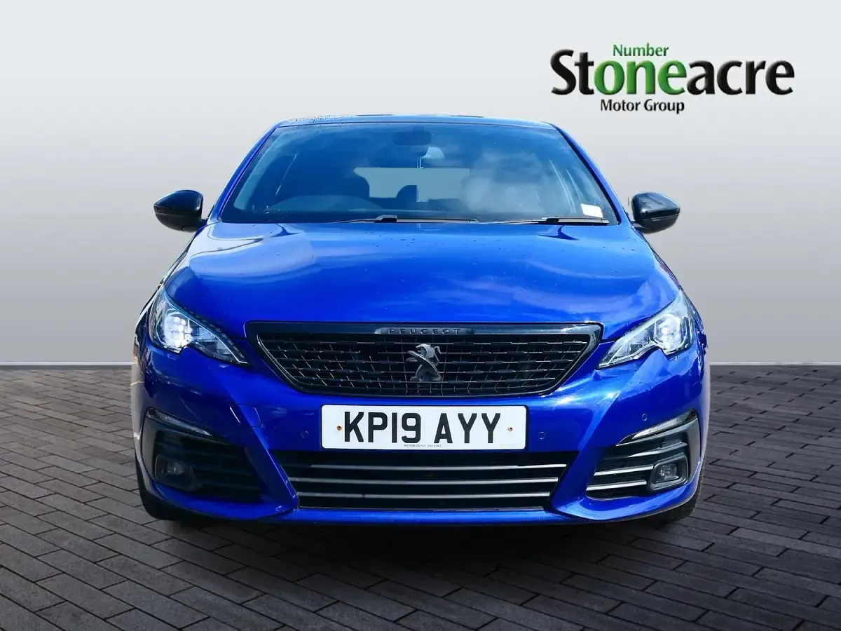 Used Peugeot 308 GT-line 2019 Blue Hatchback