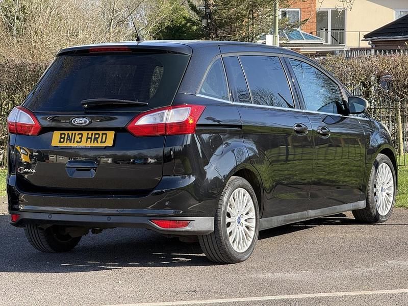 Used Ford Grand C-Max Titanium 115 HP (84 kW) 2013 Black MPV