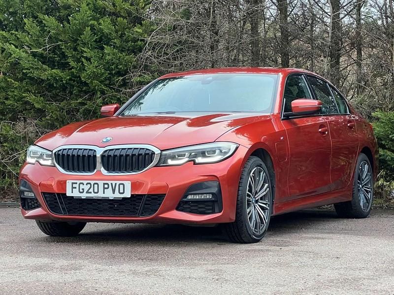 Used BMW 330e M Sport 292 HP (214 kW) 2020 Orange Sedan