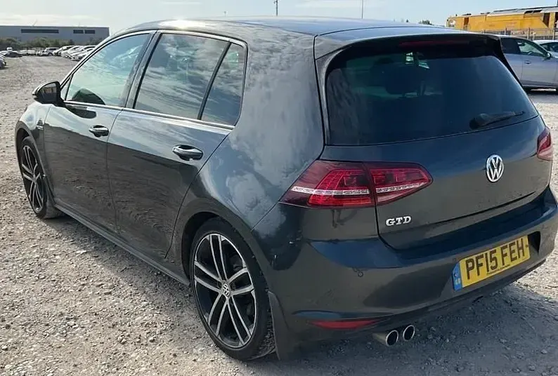 Used VW Golf VII GTD 181 HP (133 kW) 2015 Carbon grey Hatchback