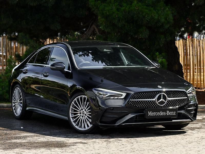 Black Used 2024 Mercedes CLA200 AMG Line Premium Coupe | £29,998 (A bit pricey) - Image 1/4
