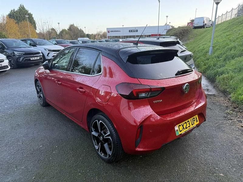 Used Vauxhall Corsa Ultimate 99 HP (72 kW) 2023 Red Hatchback