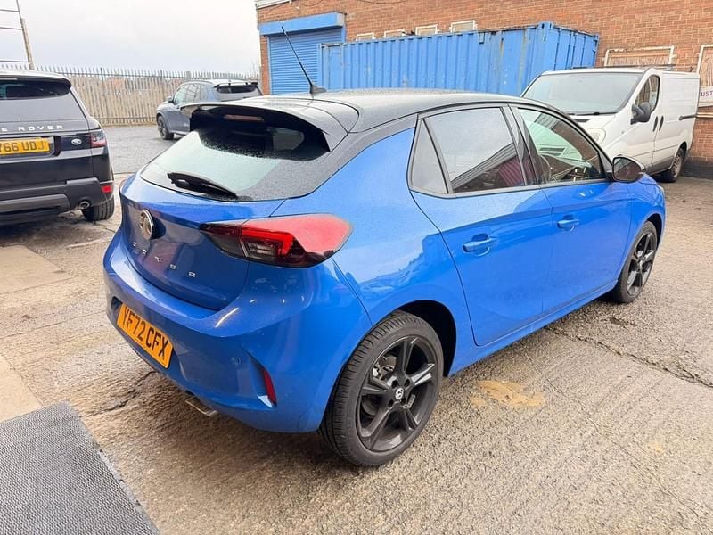 Used Vauxhall Corsa GS Line 100 HP (73 kW) 2022 Blue Hatchback