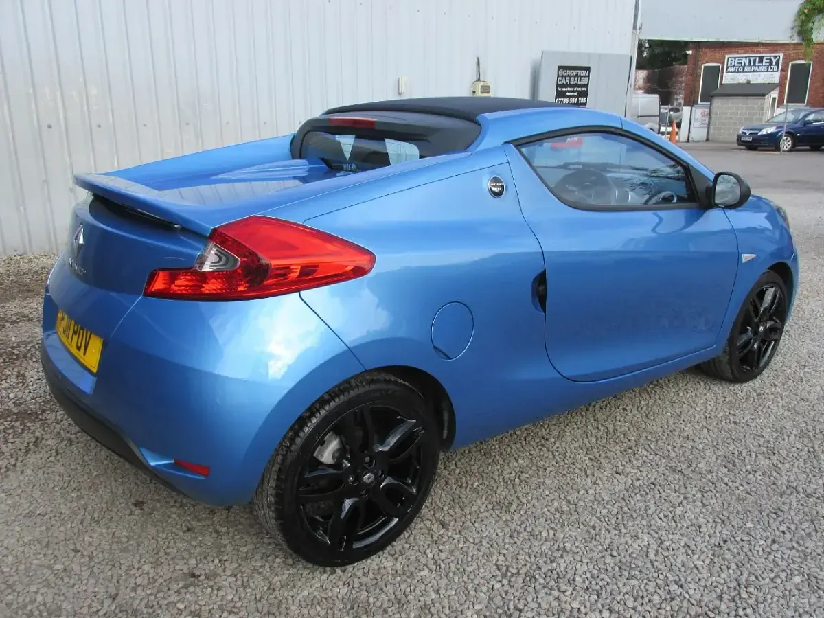 Used Renault Wind GT-Line 101 HP (74 kW) 2011 Blue Cabriolet