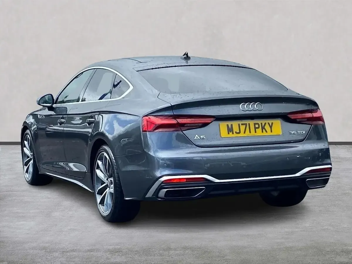 Used Audi A5 Sportback S-Line 163 HP (119 kW) 2021 Grey Hatchback