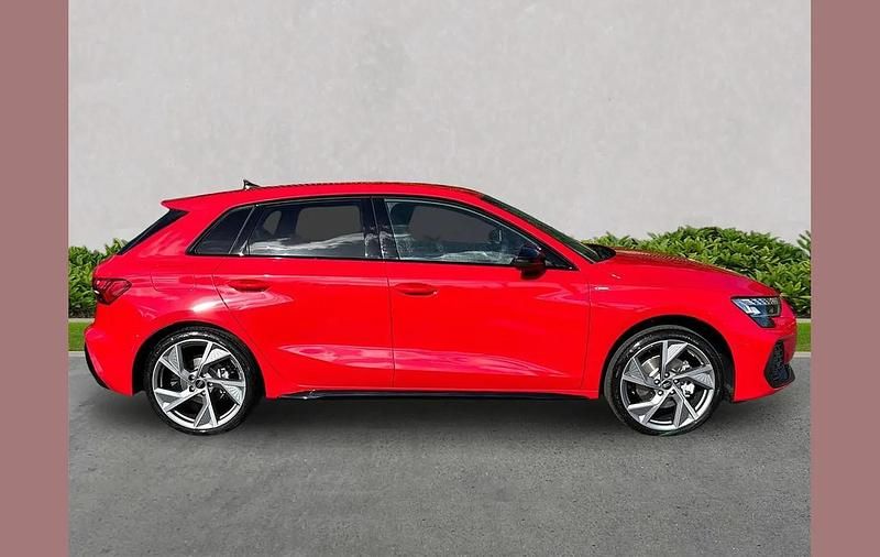 Used Audi A3 Black Edition 147 HP (108 kW) 2025 Red Hatchback