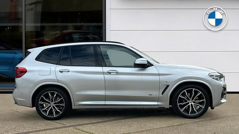 Used BMW X3 M Sport 261 HP (191 kW) 2018 Silver SUV