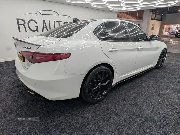 Used Alfa Romeo Giulia 2019 White Sedan