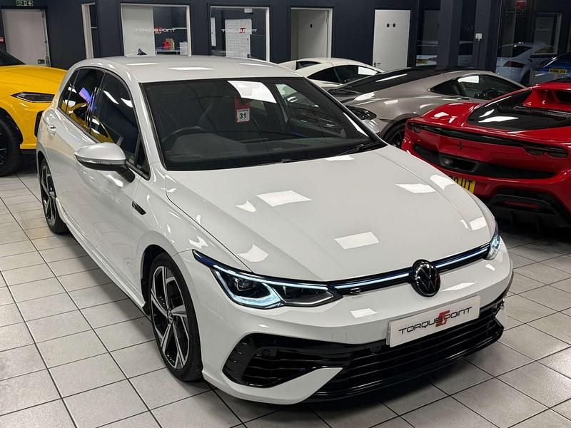 Used VW Golf VII R 2021 White Hatchback