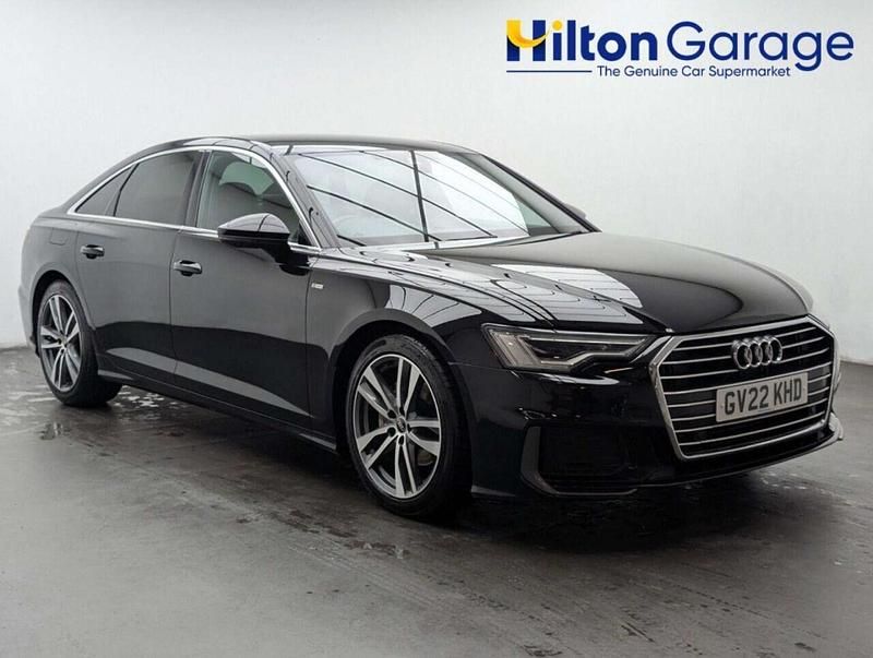 Used Audi A6 S-Line 204 HP (150 kW) 2021 Black Sedan