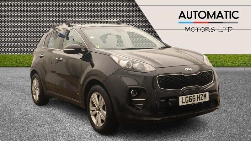 Black Used 2016 Kia Sportage 2 SUV | £9,490 (Fair price) - Image 1/4