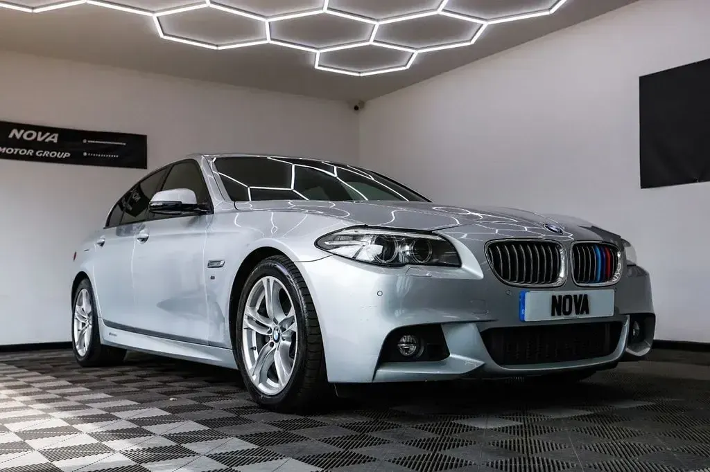 Used BMW 520 M Sport 190 HP (139 kW) 2014 Silver Sedan