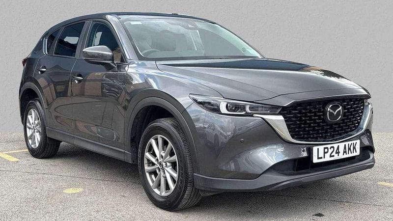 Grey Used 2024 Mazda CX-5 Center-Line SUV | £19,740 (Good price) - Image 1/4