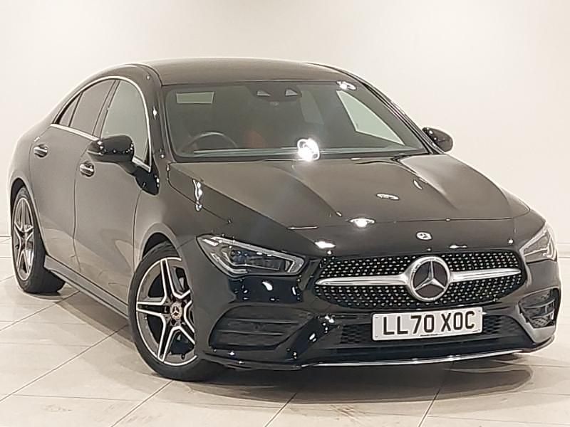 Used Mercedes CLA180 AMG Line Premium Plus 136 HP (100 kW) 2020 Black Sedan