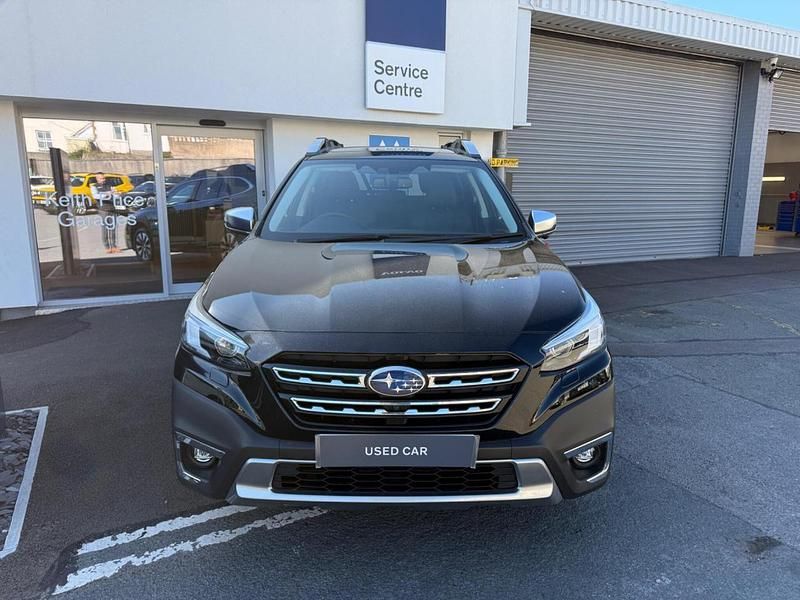 Black Used 2024 Subaru Outback SUV | £32,995 (Expensive) - Image 1/4