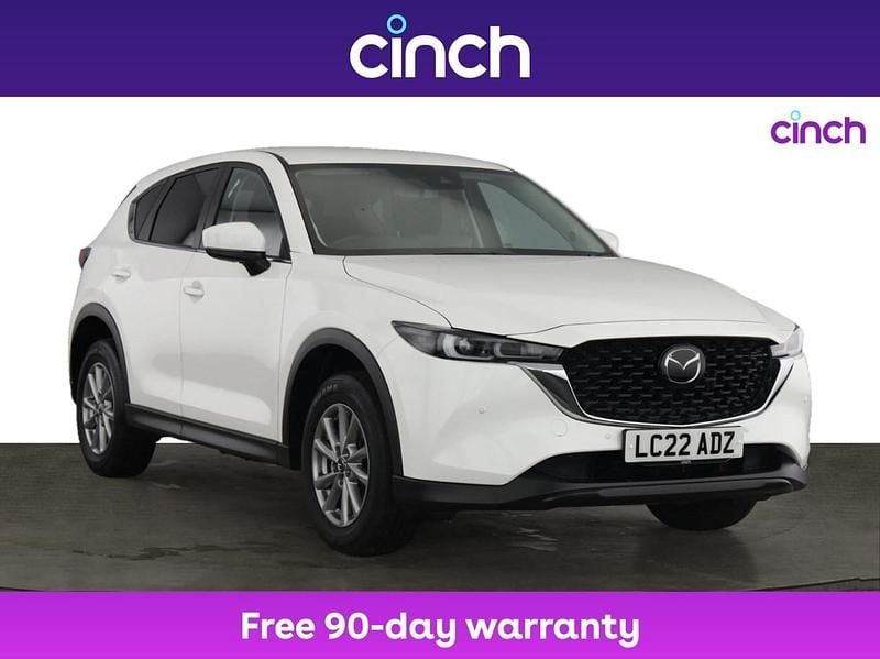 White Used 2022 Mazda CX-5 SUV | £18,749 (Super price) - Image 1/3