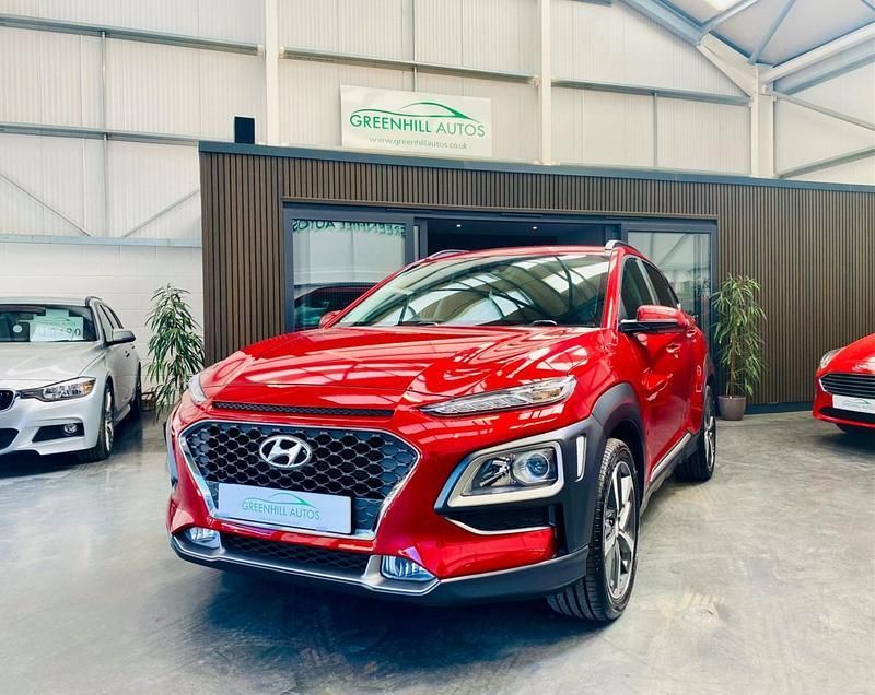 Red Used 2019 Hyundai Kona Premium SUV | £12,175 (Fair price) - Image 1/4
