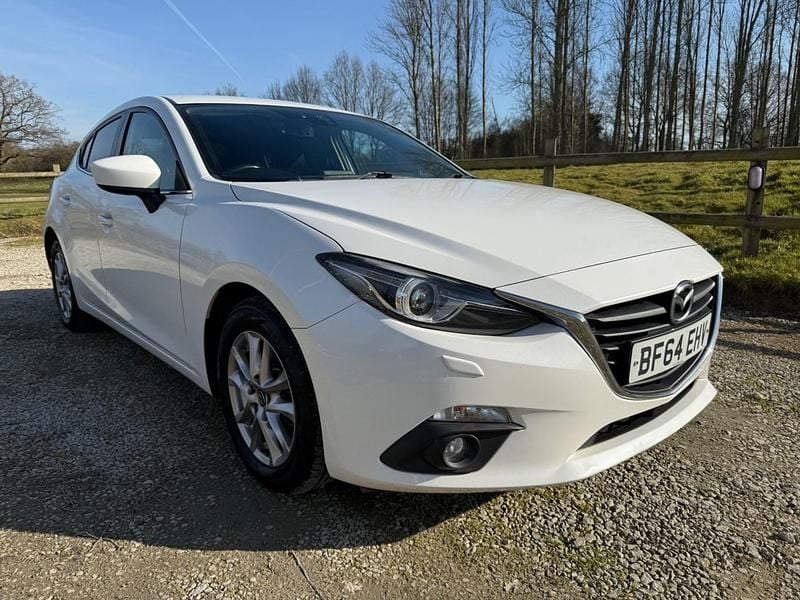 White Used 2014 Mazda 3 Hatchback | £3,499 (Fair price) - Image 1/4