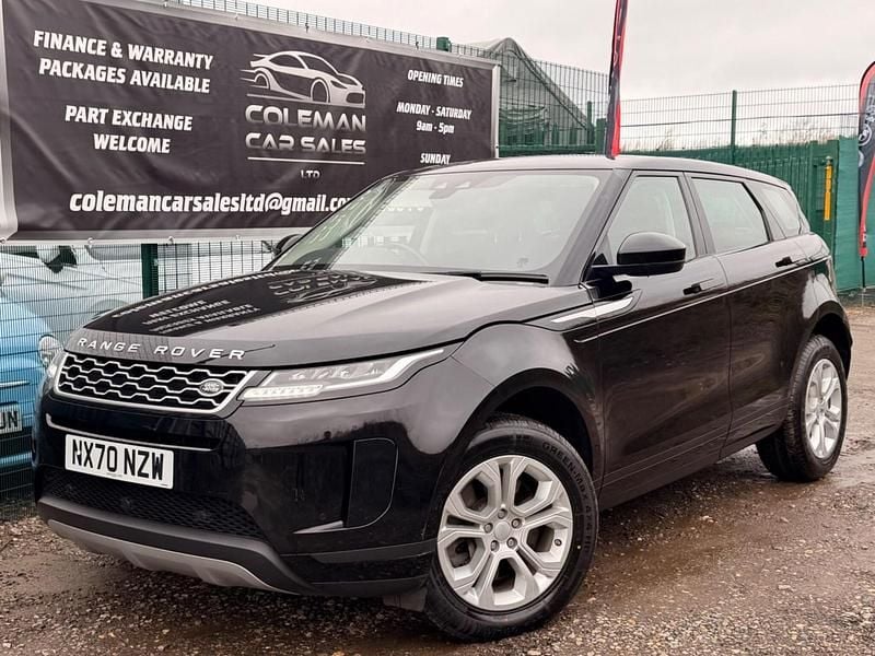 Begagnad Land Rover Range Rover evoque S 150 HK (110 kW) 2020 Svart SUV
