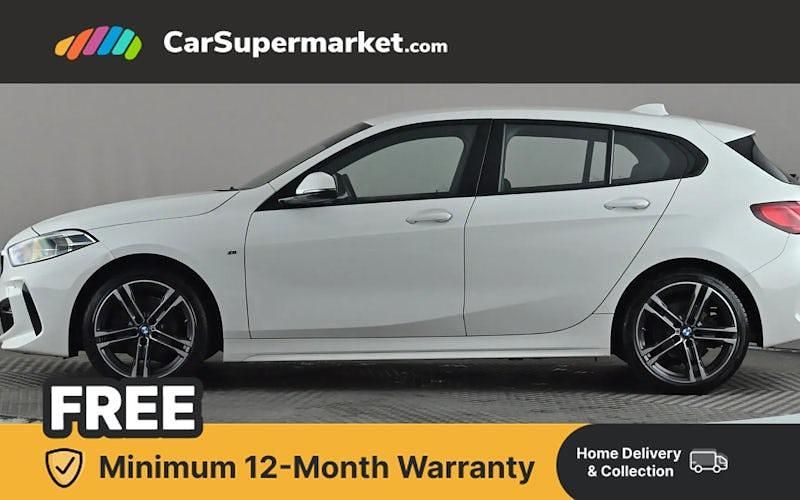 Used BMW 118 M Sport 136 HP (100 kW) 2023 White Hatchback