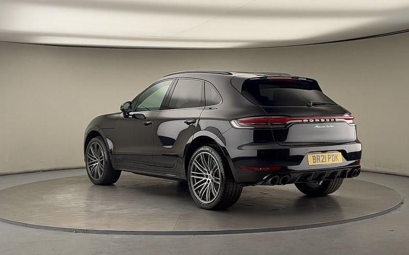 Used Porsche Macan Turbo 441 HP (324 kW) 2020 Jet black SUV