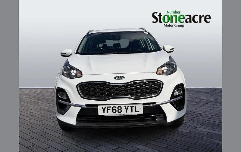 Used Kia Sportage 129 HP (94 kW) 2018 White SUV