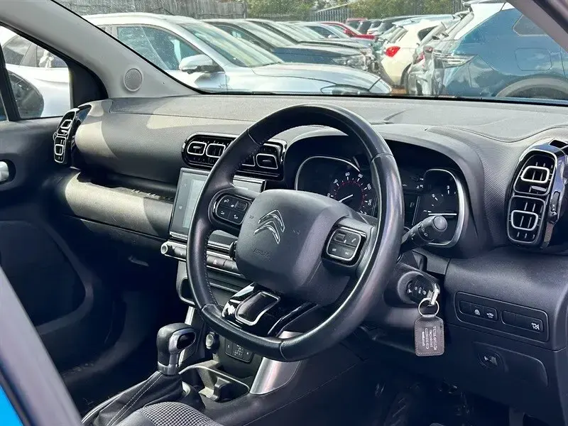 Used Citroën C3 Aircross Feel 110 HP (80 kW) 2017 Blue SUV