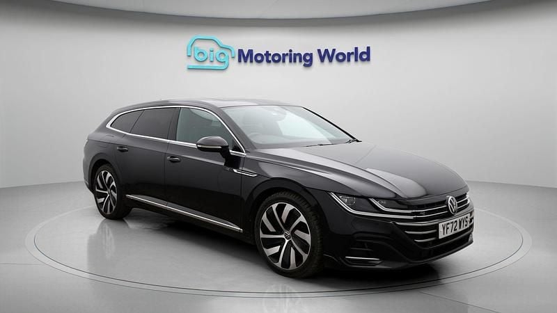 Used VW Arteon R-line 148 HP (108 kW) 2022 Black Estate