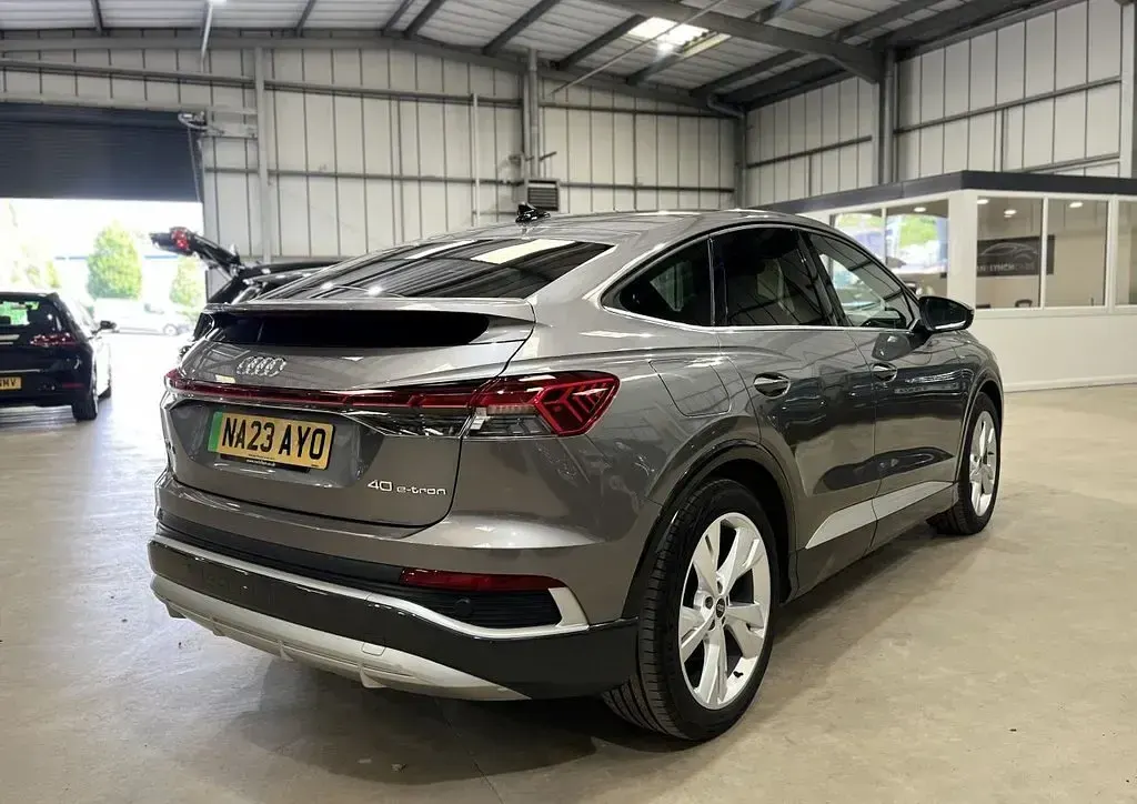 Used Audi Q4 Sportback e-tron S-Line 150 kW (204 HP) 2023 Grey SUV