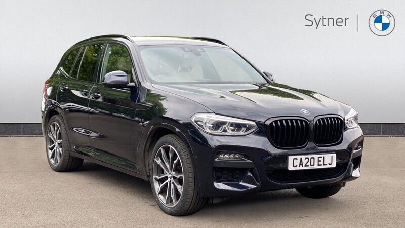Black Used 2020 BMW X3 M Sport SUV | £24,000 (Good price) - Image 1/4