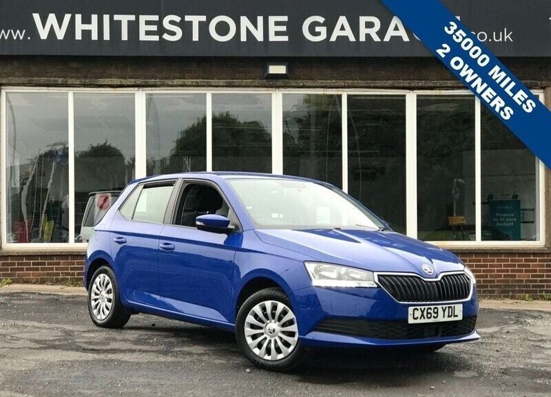 Blue Used 2019 Skoda Fabia Hatchback | £8,500 (Good price) - Image 1/4