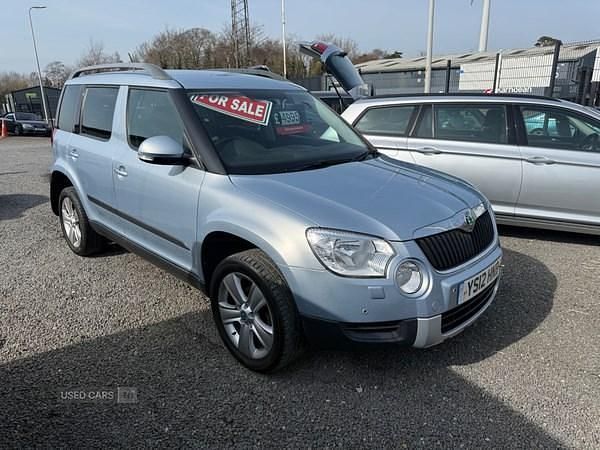 Used Skoda Yeti SE 122 HP (89 kW) 2012 Blue SUV