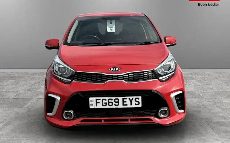 Used Kia Picanto GT-Line 84 HP (61 kW) 2019 Red Hatchback